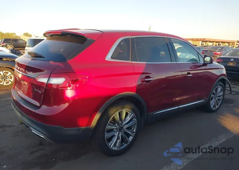 2017 Lincoln Mkx Reserve z USA, uszkodzony, nr VIN 2LMPJ8LP9HBL13593